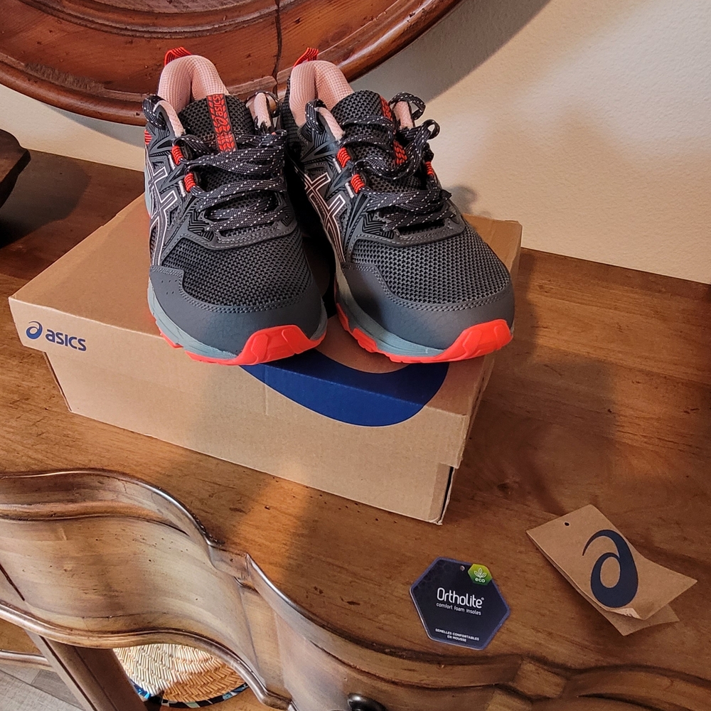 NEW ASICS Gel-Venture 8 With Ortholite Comfort Foam Insoles Athletic Shoes